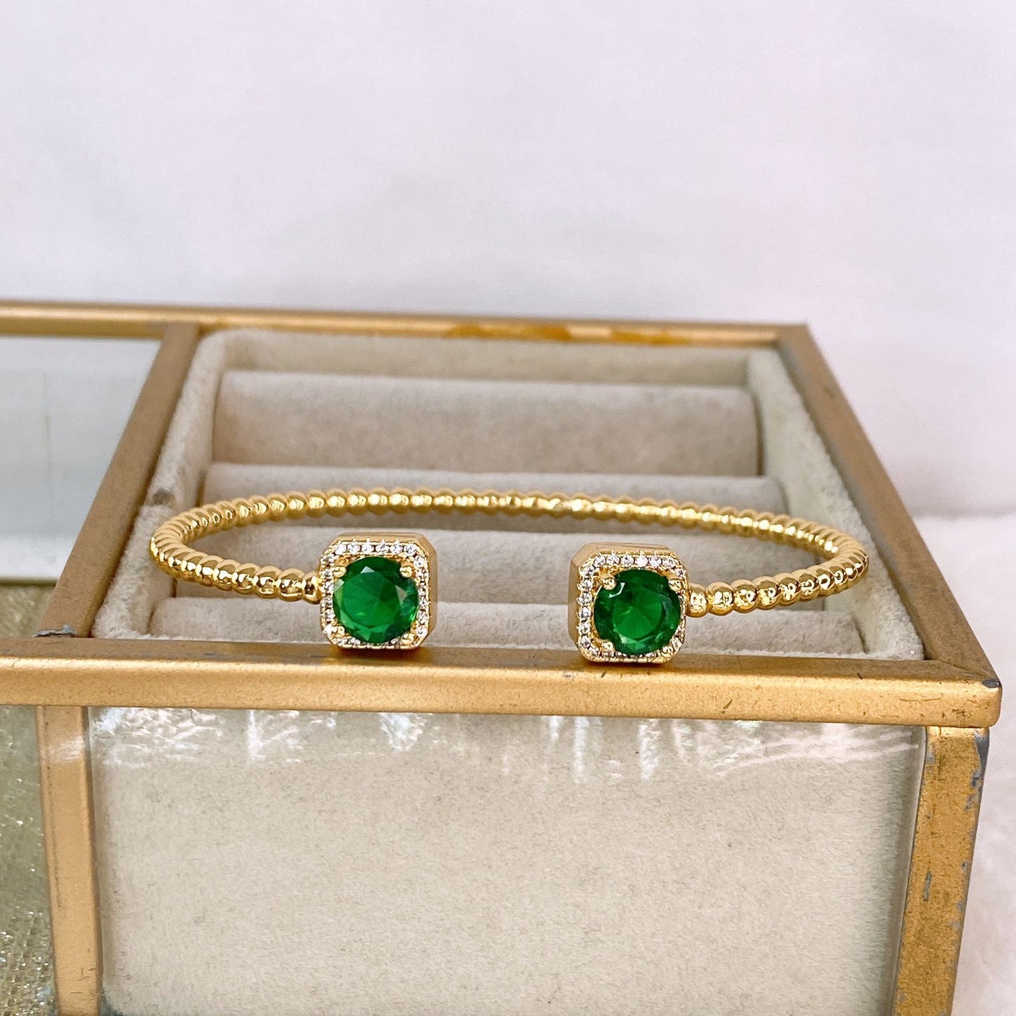 Pulsera de Chapa de Oro COP1845-3