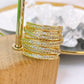 Anillo Chapa de Oro Talla #8 ACO1673-8