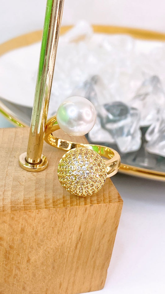 Anillo Chapa de Oro Ajustable ACO1669-1