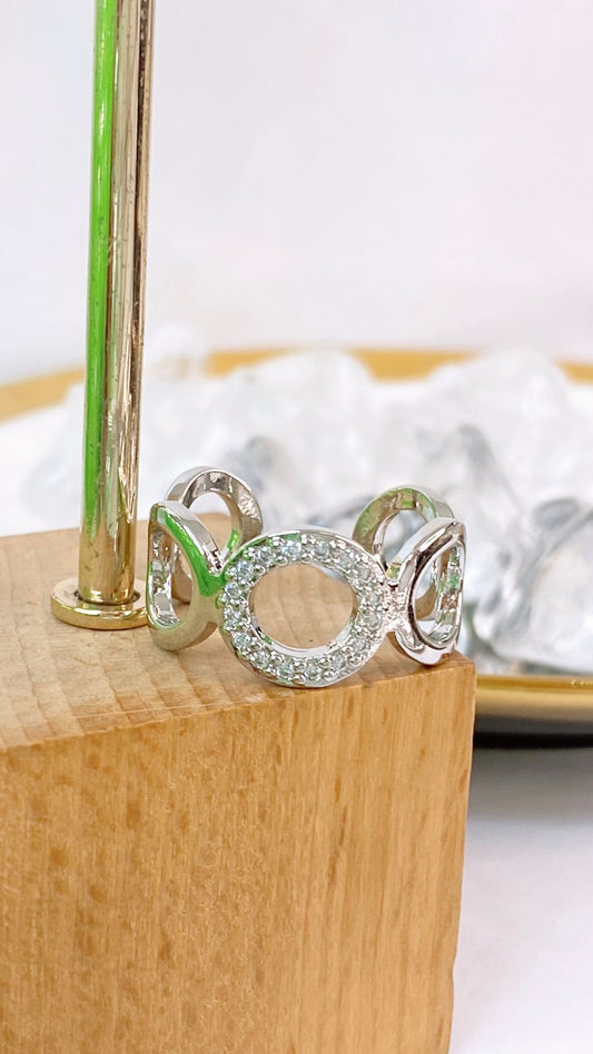 Anillo Chapa de Oro Ajustable ACO1666-2