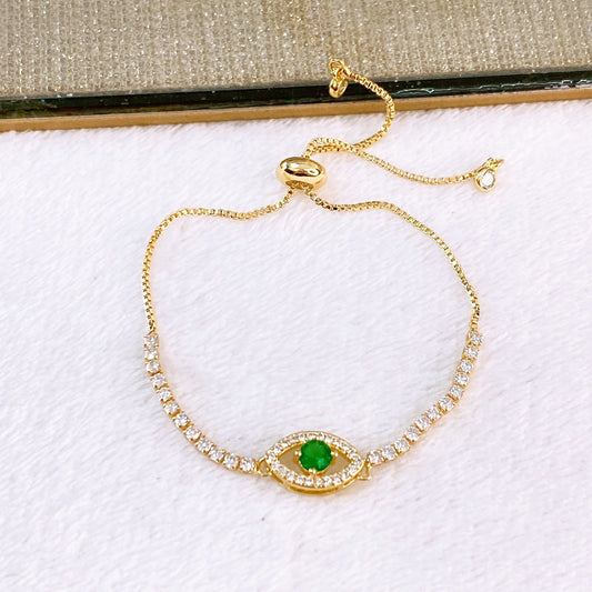 Pulsera de Chapa de Oro COP1882-2