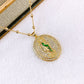Collar de Chapa de Oro CC2492-1