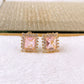 Arete de Chapa de Oro COA2783-1