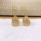 Arete de Chapa de Oro COA2800-1