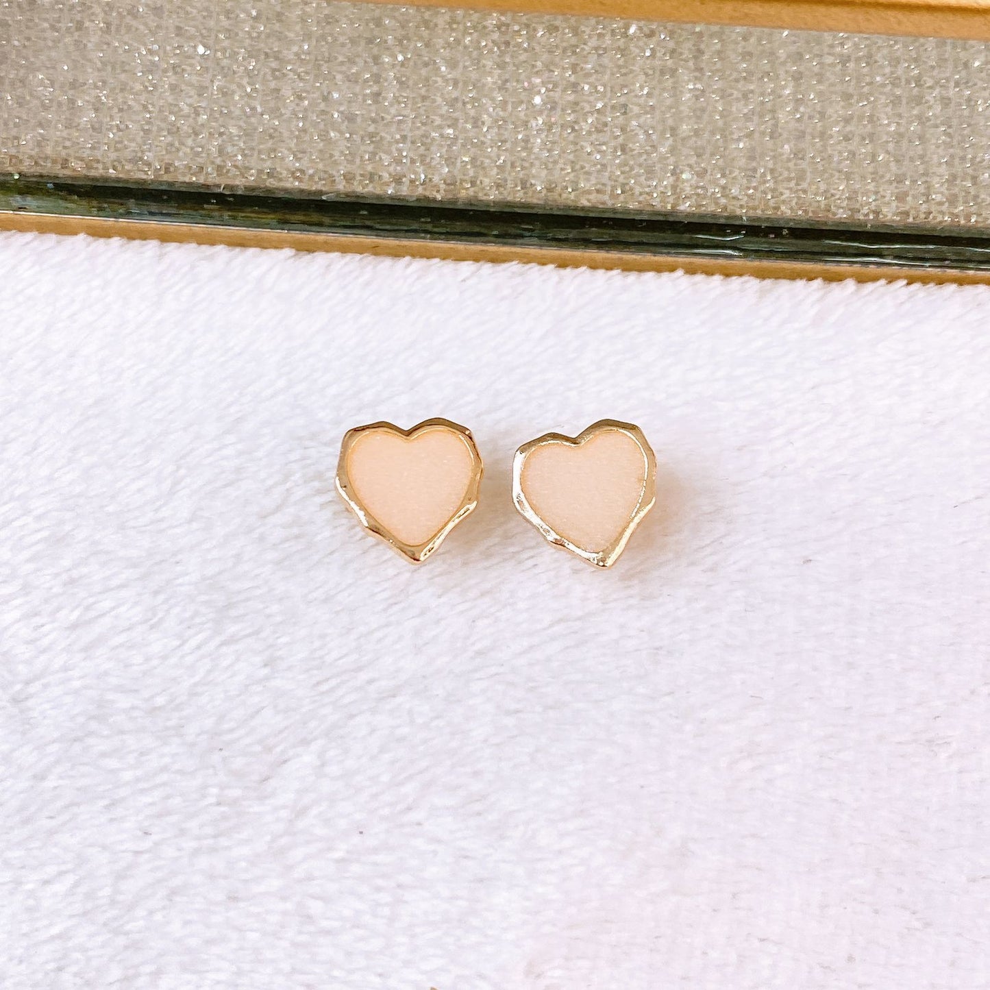 Arete de Chapa de Oro COA2805-1