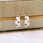 Arete de Chapa de Oro COA2794-1