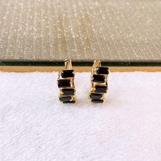 Arete de Chapa de Oro COA2813-1
