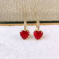 Arete de Chapa de Oro COA2784-1