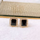 Arete de Chapa de Oro COA2783-3