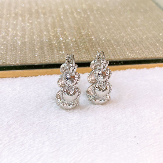 Arete de Chapa de Oro COA2790-2