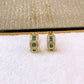 Arete de Chapa de Oro COA2812-2