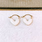 Arete de Chapa de Oro COA2795-1