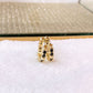 Arete de Chapa de Oro COA2781-3