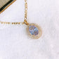 Collar largo de Chapa de Oro CC2511-1