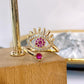 Anillo de Chapa de Oro Ajustable ACO1700-3