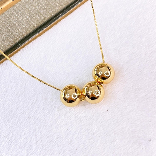 Collar de Chapa de Oro CC2516-1