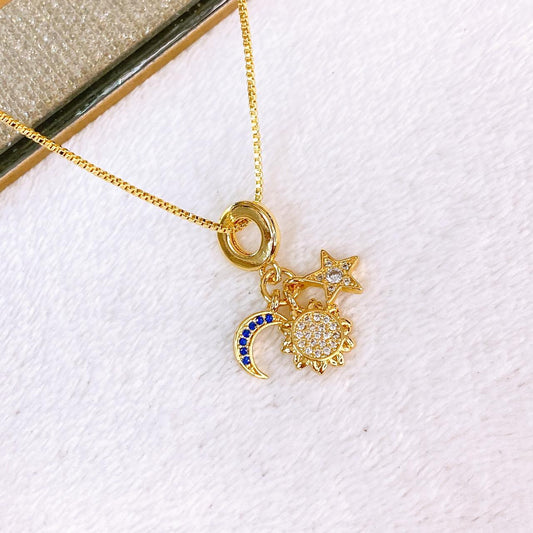 Collar de Chapa de Oro CC2513-1