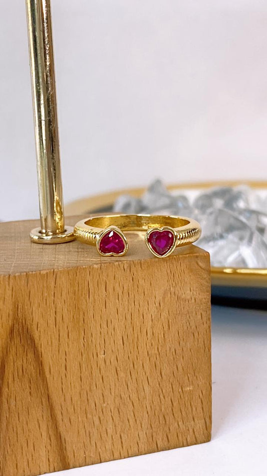Anillo de Chapa de Oro Ajustable ACO1696-1