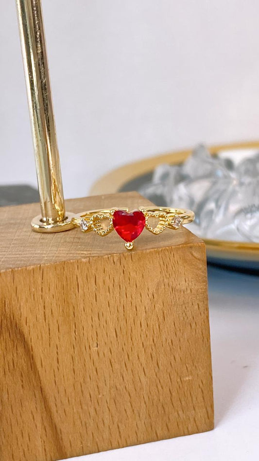 Anillo de Chapa de Oro Ajustable ACO1693-1