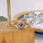 Anillo de Chapa de Oro Ajustable ACO1701-1