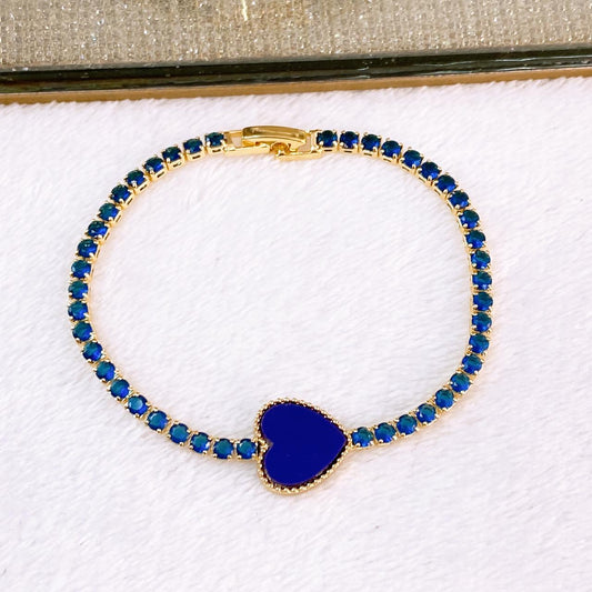 Pulsera de Chapa de Oro COP1887-5