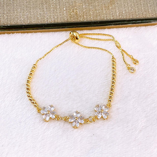 Pulsera de Chapa de Oro COP1889-1