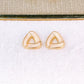Arete de Chapa de Oro COA2792-2