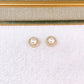 Arete de Chapa de Oro COA2788-1