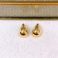 Arete de Chapa de Oro COA2801-1
