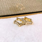 Arete de Chapa de Oro COA2808-1