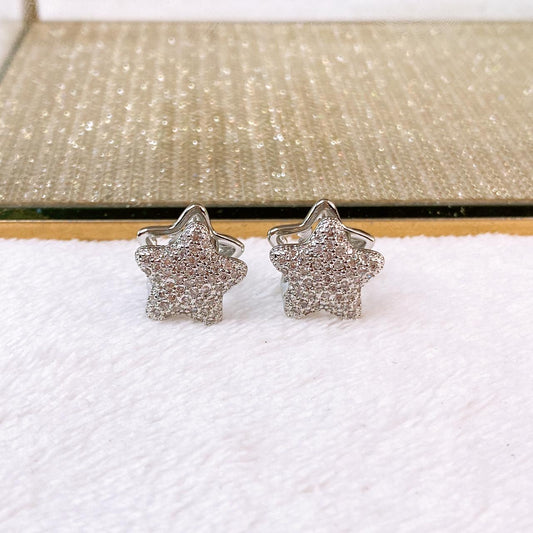 Arete de Chapa de Oro COA2810-2
