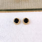 Arete de Chapa de Oro COA2804-4