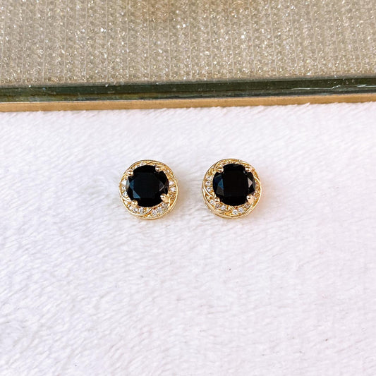 Arete de Chapa de Oro COA2804-4