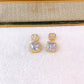 Arete de Chapa de Oro COA2811-1