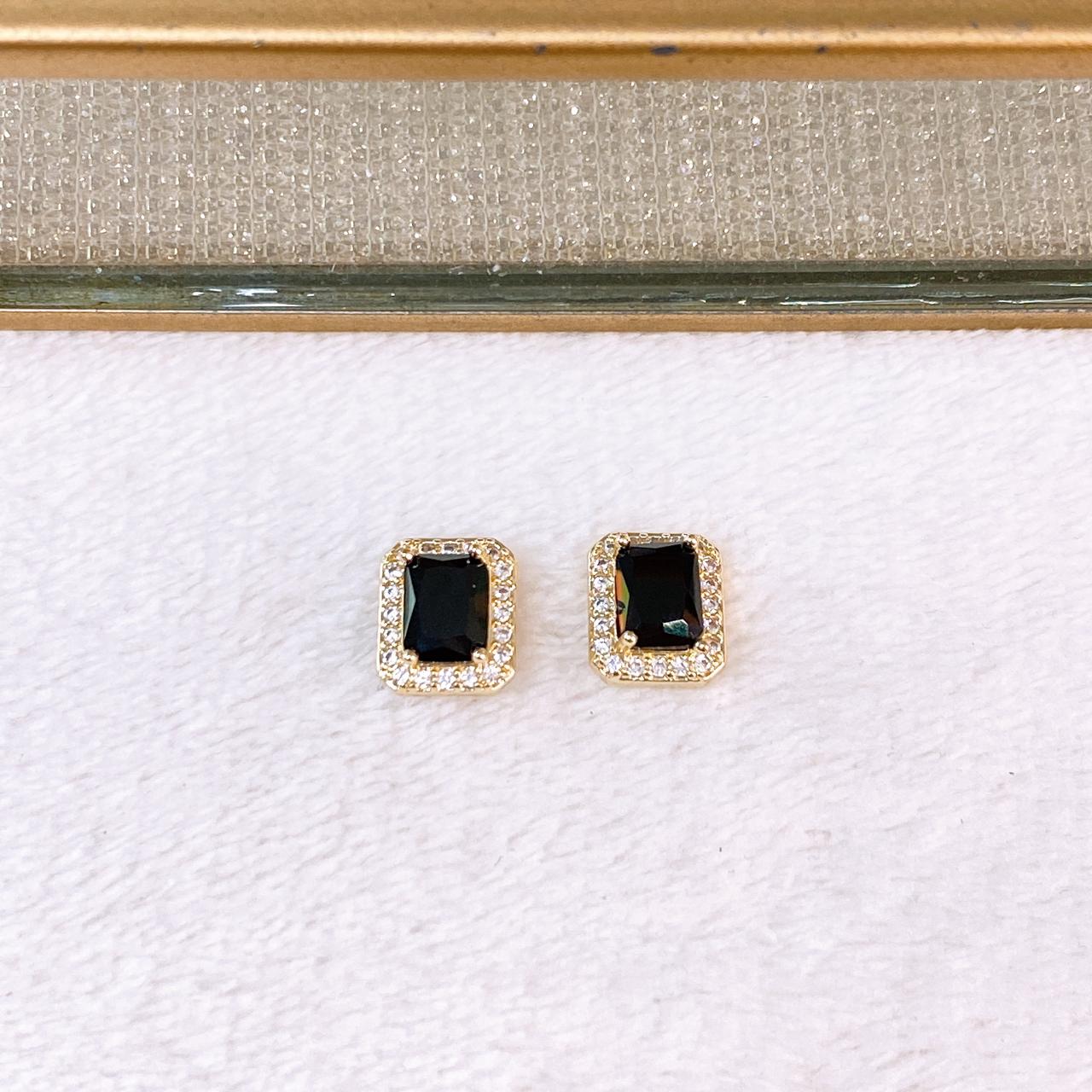 Arete de Chapa de Oro COA2802-2