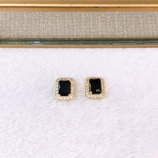 Arete de Chapa de Oro COA2802-2
