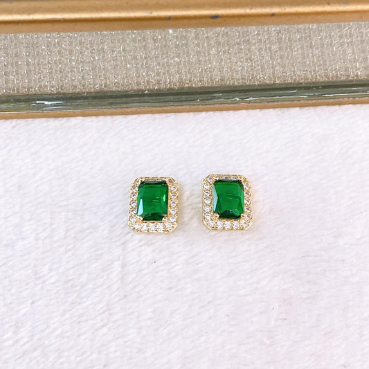 Arete de Chapa de Oro COA2802-1