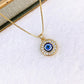 Collar de Chapa de Oro CC2525-1