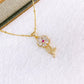 Collar de Chapa de Oro CC2520-1