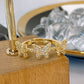 Anillo de Chapa de Oro Ajustable ACO1706-1