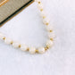 Collar de Acrilico y Chapa de Oro CC2540-4