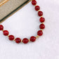Collar de Acrilico y Chapa de Oro CC2540-3