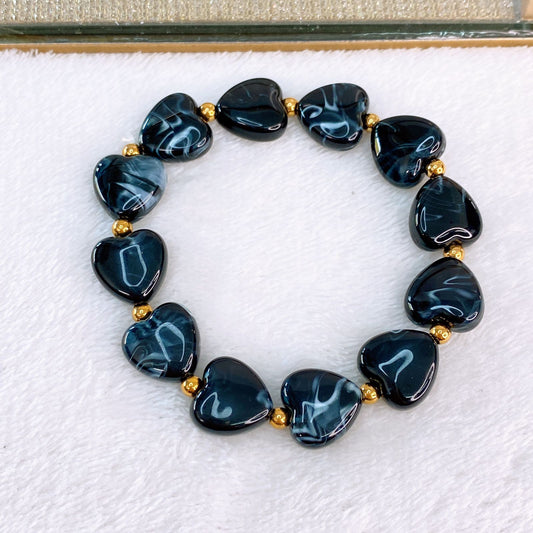 Pulsera de Acero Inoxidable y Resina PAI1609-2