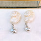 Arete de Concha y Perla AB6129-1