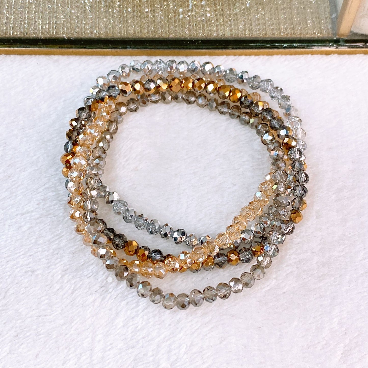 Set de Pulseras de Cristal PB808-1