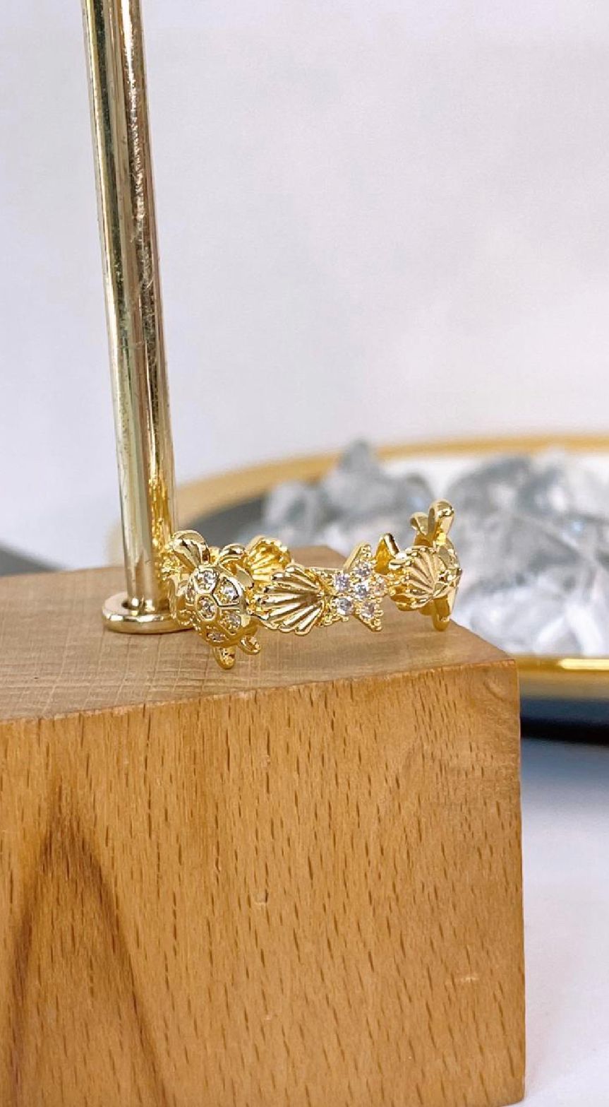 Anillo de Acero Inoxidable Ajustable RAI1284-1