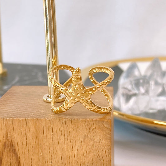 Anillo de Acero Inoxidable Ajustable RAI1294-1