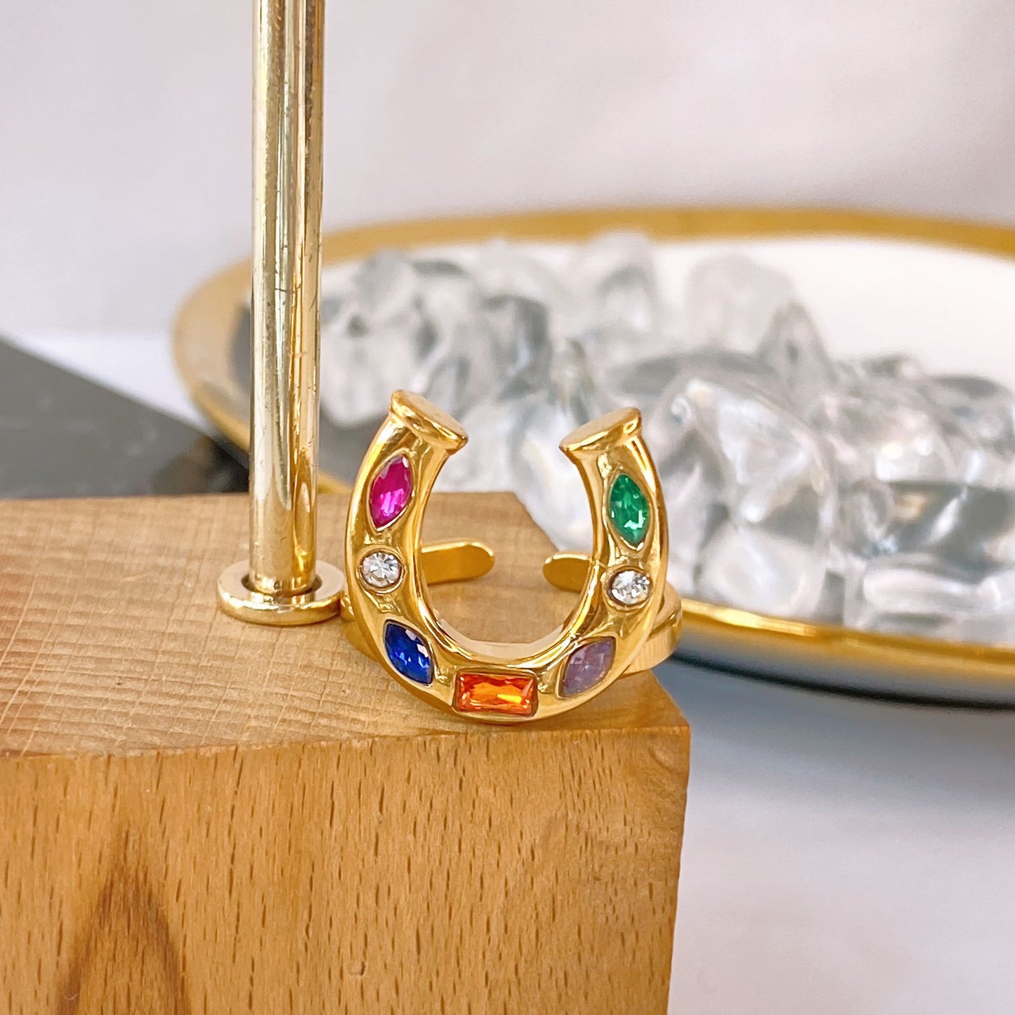 Anillo de Acero Inoxidable Ajustable RAI1298-1