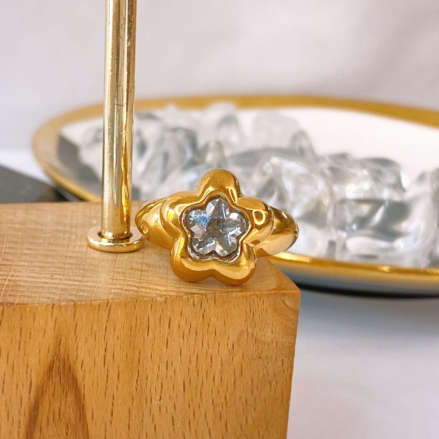 Anillo de Acero Inoxidable Ajustable RAI1302-1