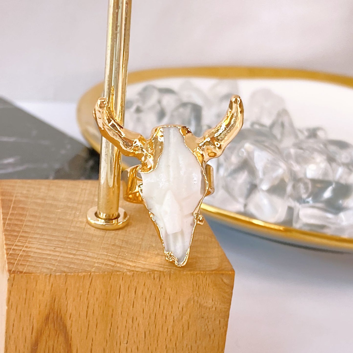 Anillo de Resina Ajustable RB504-1